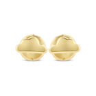 Broqueles De Nube En Oro Amarillo 10K