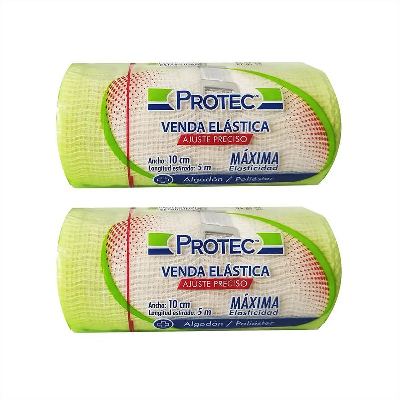 Venda Elastica Le Roy Dos Pzs De 10cm X 5m C/u ... image number null