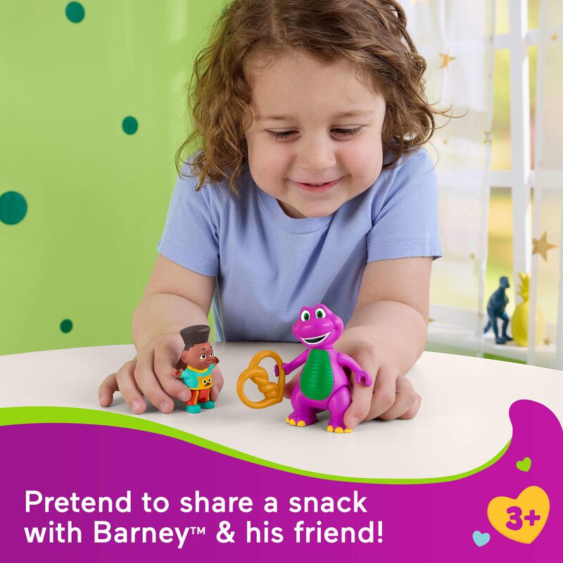 Figura De Juguete Fisher-price Barney & Friend ... image number null