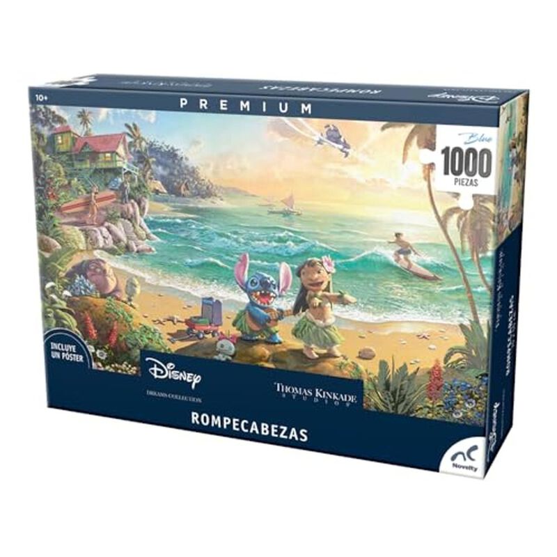 Rompecabezas Lilo Y Stitch De Thomas Kinkade 10... image number null
