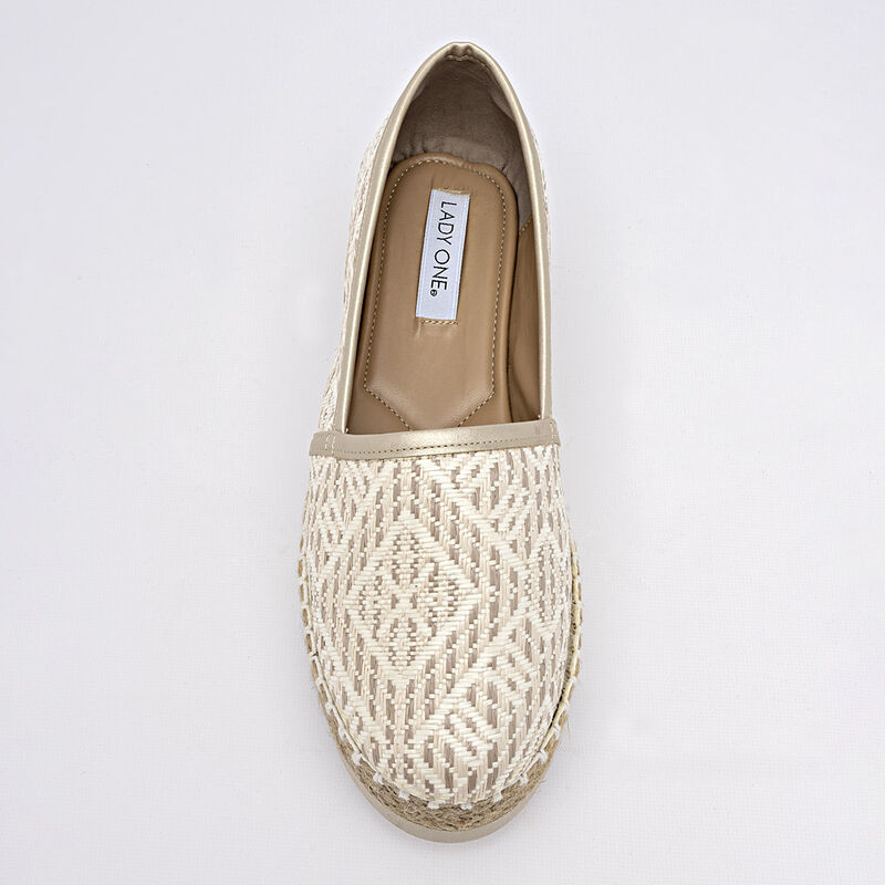 Lady One alpargata para mujer beige cod 140483-... image number null