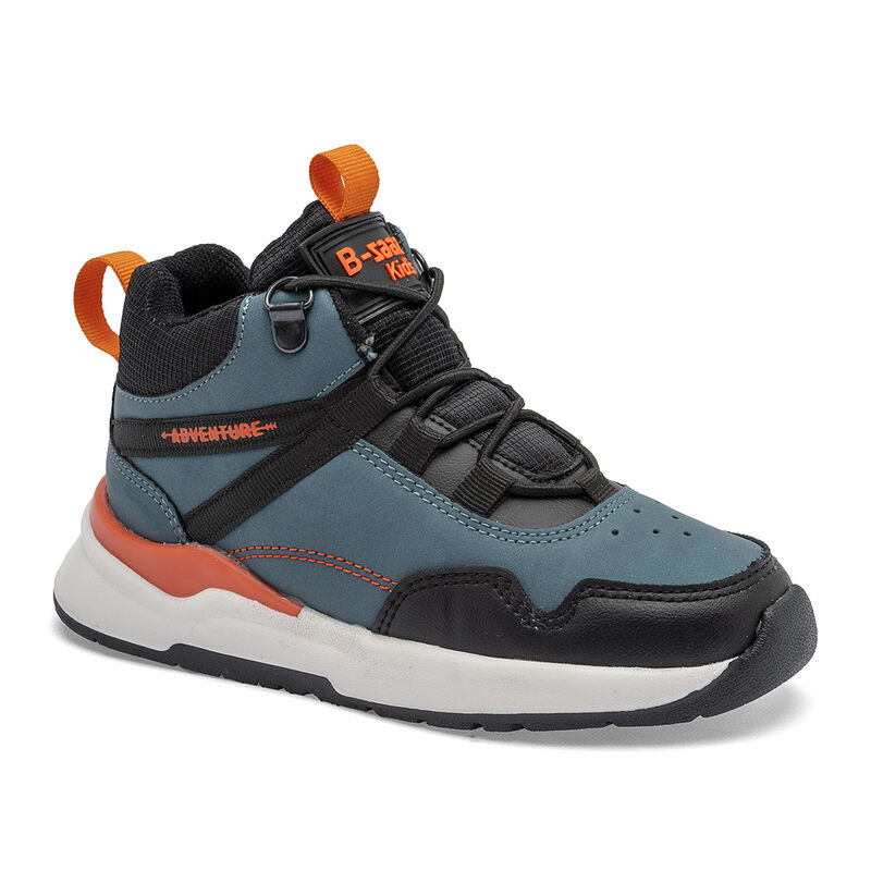 B-Zaaz Tenis urbano para ni&ntilde;o. Azul negro, aguj... image number null