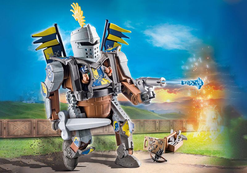 Robot De Combate Playmobil Novelmore Con Knight... image number null