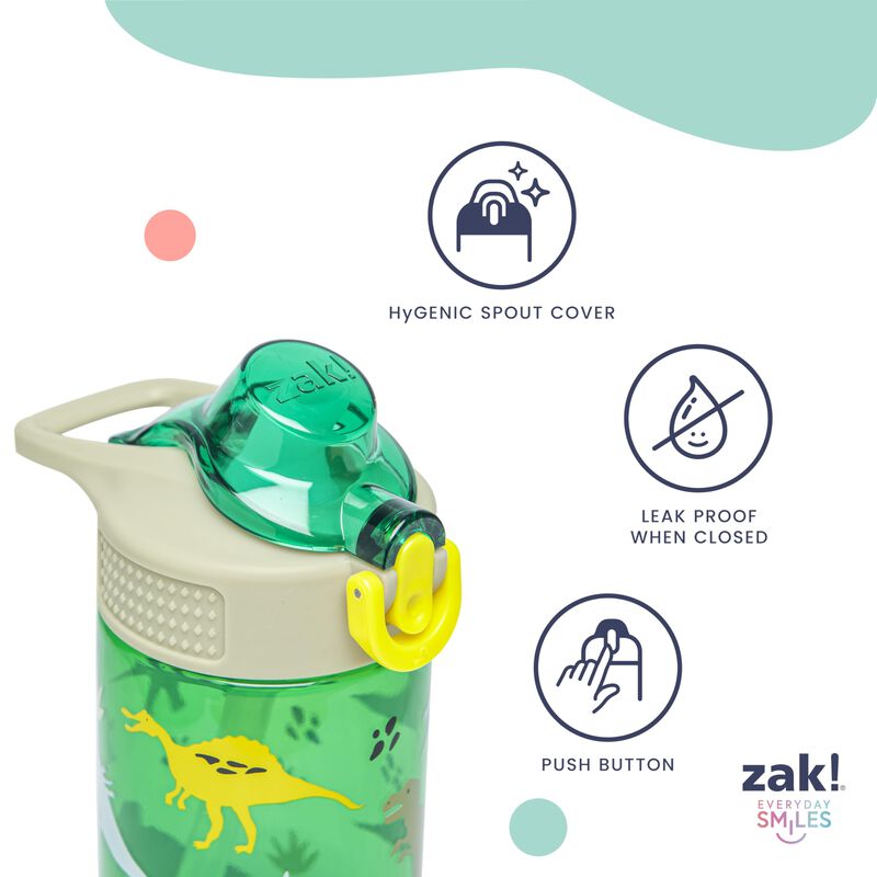 Botella De Agua Zak Designs Sage Minecraft Kids... image number null