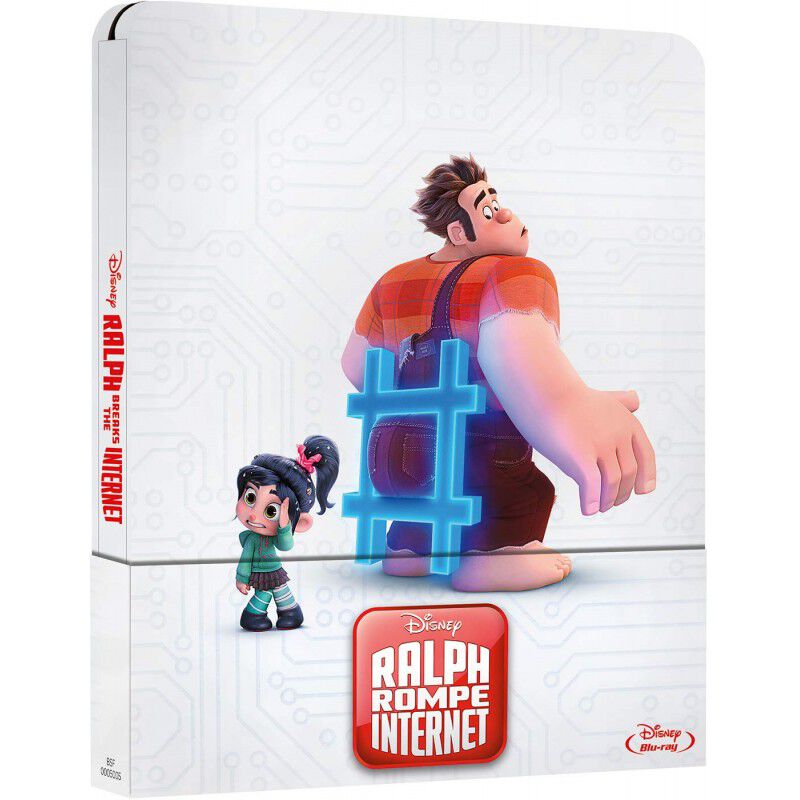 Ralph Rompe Internet &mdash; Edici&oacute;n Steelbook (blu-r... image number null