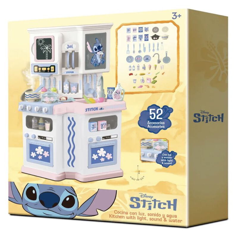 Disney Stitch Cocina Con Luz Y Sonido image number null