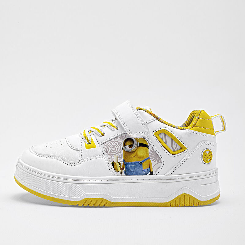 Bubble Gummers Tenis urbano para ni&ntilde;o blanco am... image number null