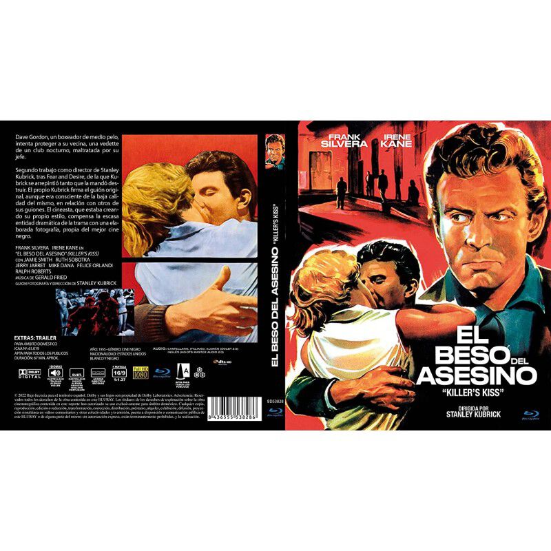 El Beso Del Asesino Bd 1955 Killer's Kiss [blu-... image number null