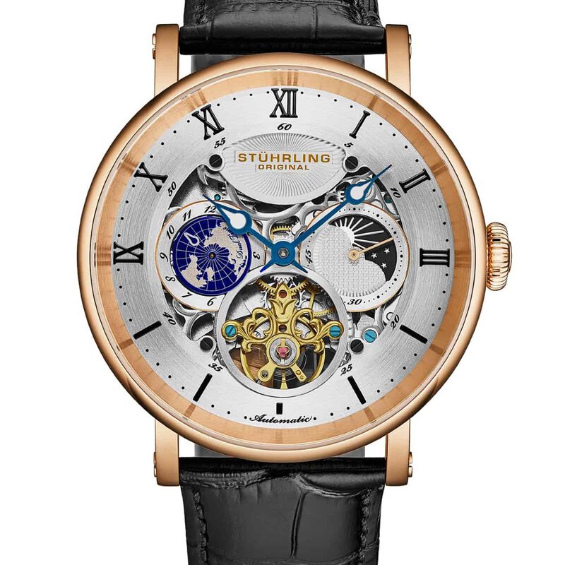 Reloj Stuhrling para hombre 1015.04 automático ... image number null