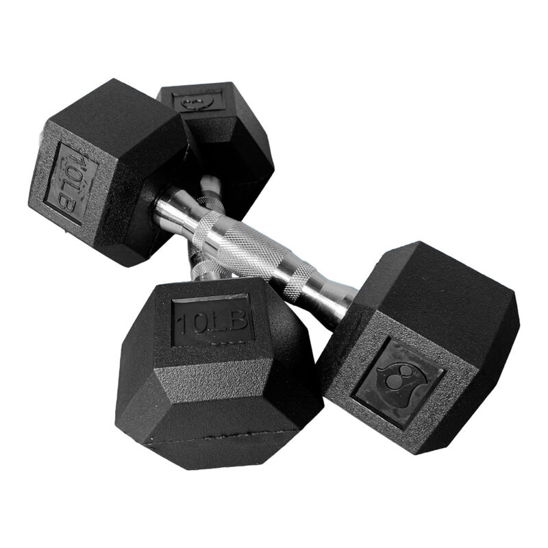 Par de Mancuernas Hexagonal de 10 Lbs Bluelande... image number null