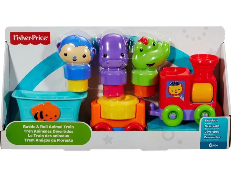 F-P SILLY SAFARI TREN ANIMALES DIVERTIDOS DMC44 image number null