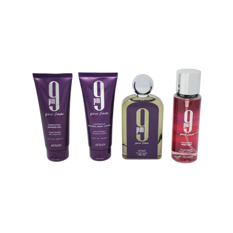 Afnan 9pm Pour Femme 4 Pz Para Mujer image number null