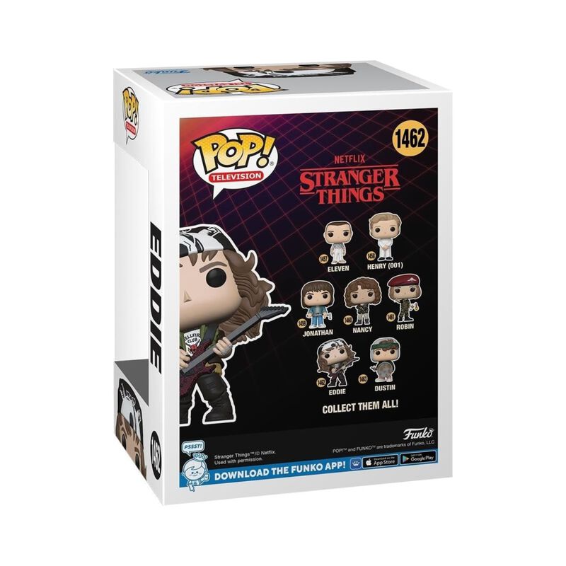 Funko Pop TV: Stranger Things - Hunter Eddie Co... image number null