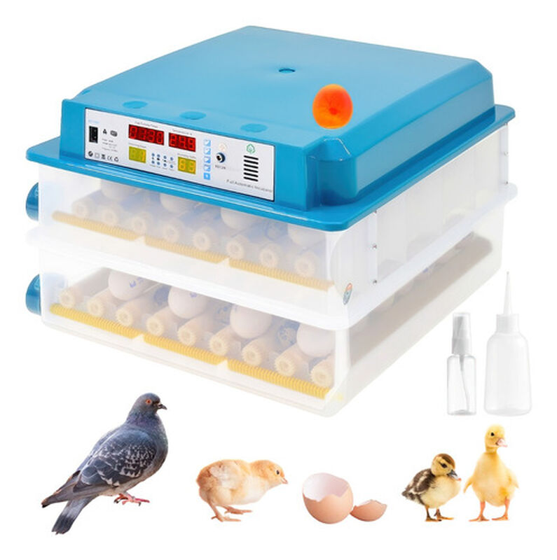 Incubadora Automática 120 Huevos Aves Pollos + ... image number null