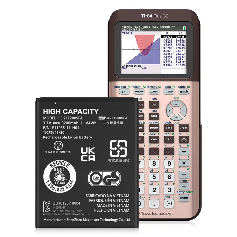 Bater&iacute;a Para Calculadora Huaeng Ti-84 Plus Ce D... image number null