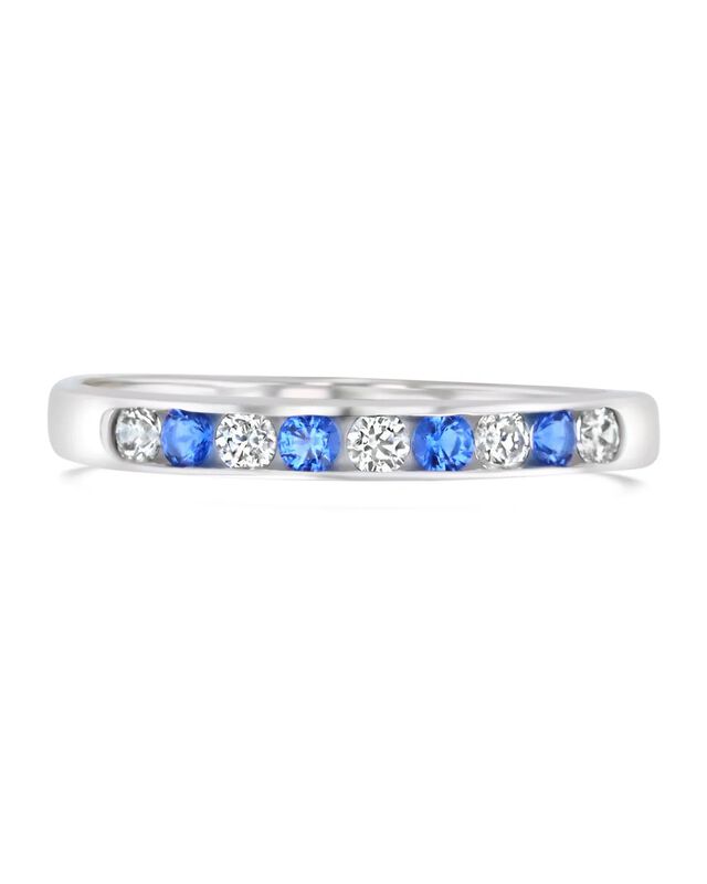Churumbela De Oro Blanco 14k Con Zirconias Blan... image number null