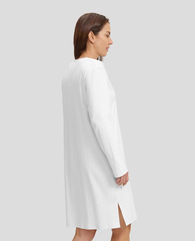 Camis&oacute;n Lencero con Puntilla M/L Marfil image number null