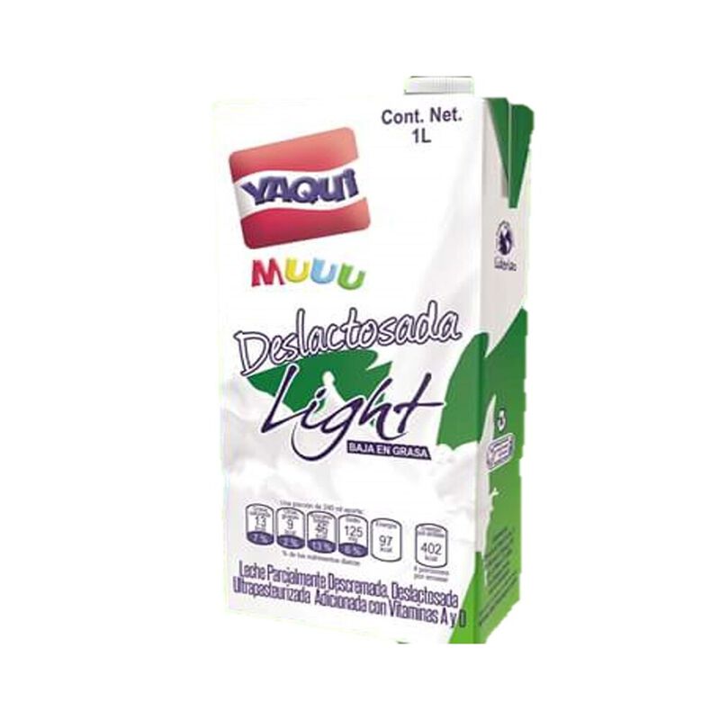 Leche Deslactosada Yaqui 1l image number null