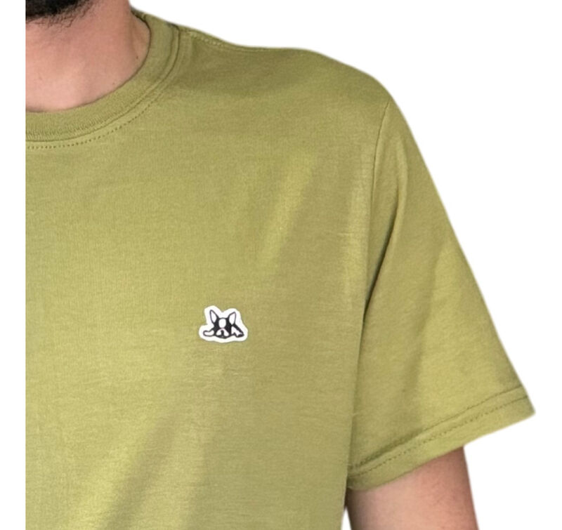 Playera de algod&oacute;n manga corta casual para homb... image number null