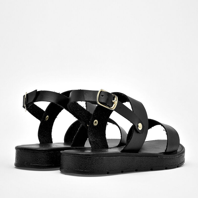 Felisa Villalobos Sandalia para mujer negro image number null