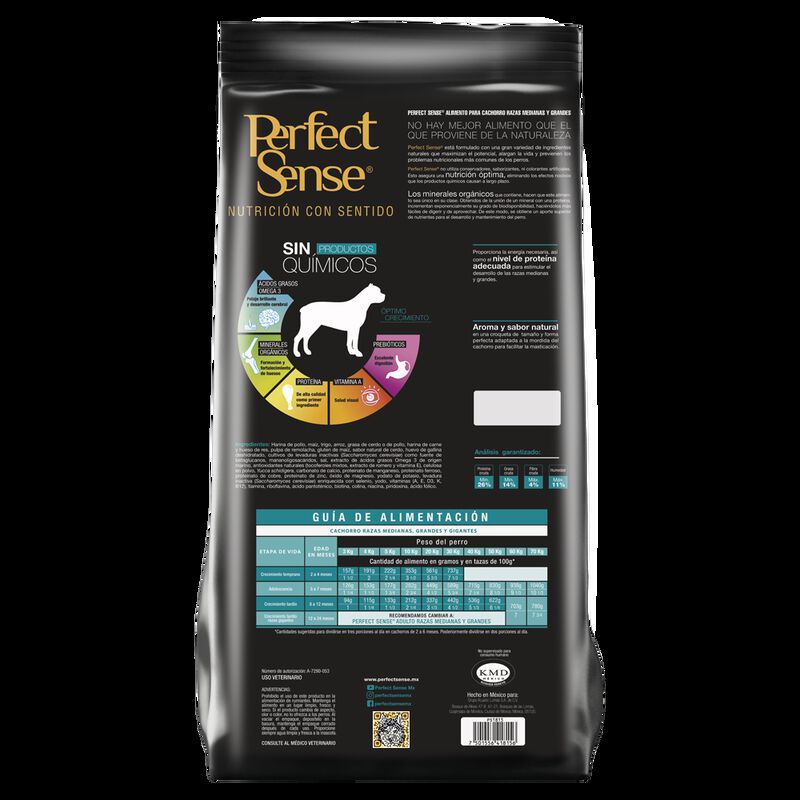 Perfect Sense Alimento Para Perro Cachorro De R... image number null
