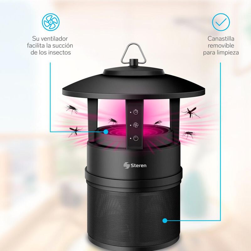 Exterminador de insectos voladores con ventilad... image number null