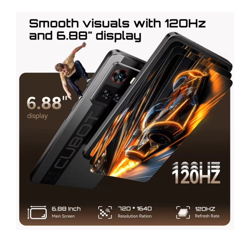 Cubot X100 8+256gb Negro image number null