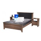 Set Rec&aacute;mara Seven, Rec&aacute;mara Matrimonial Mariana+ Colch&oacute;n en Caja NOVA + 2 Almohadas Peach