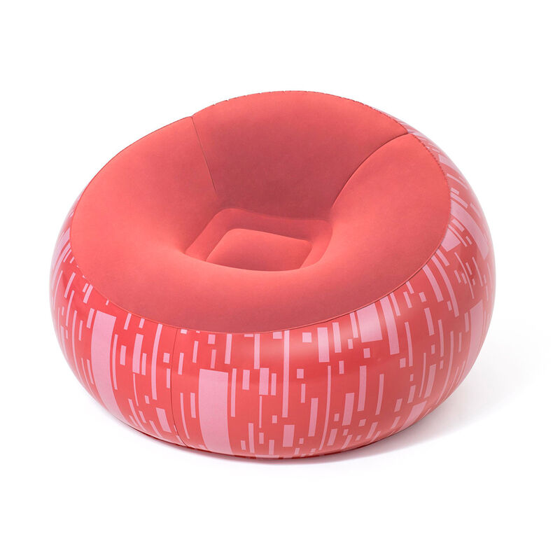 Sill&oacute;n Inflable 3 Colores Azul/Rojo/Caf&eacute; 1.12m ... image number null