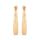 Arracadas De Oro Amarillo 14K (17.5Mm Aprox)