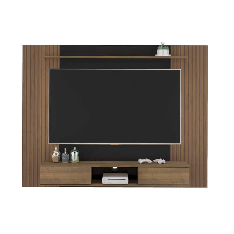 Panel para TV Bertolini Nevada Pino Negro image number null