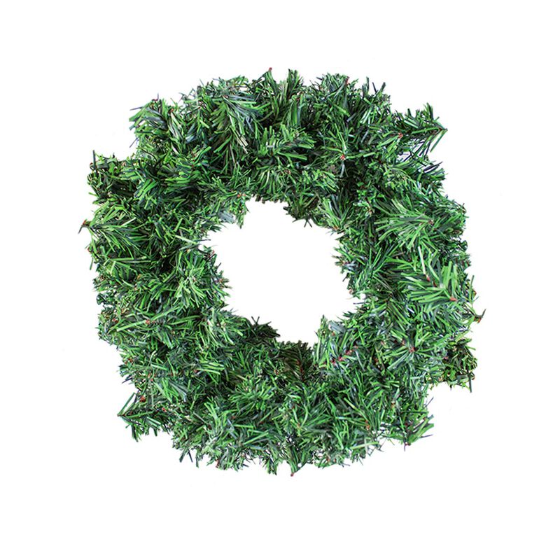 Corona Navide&ntilde;a Verde Pino Adorno Artificial 60... image number null