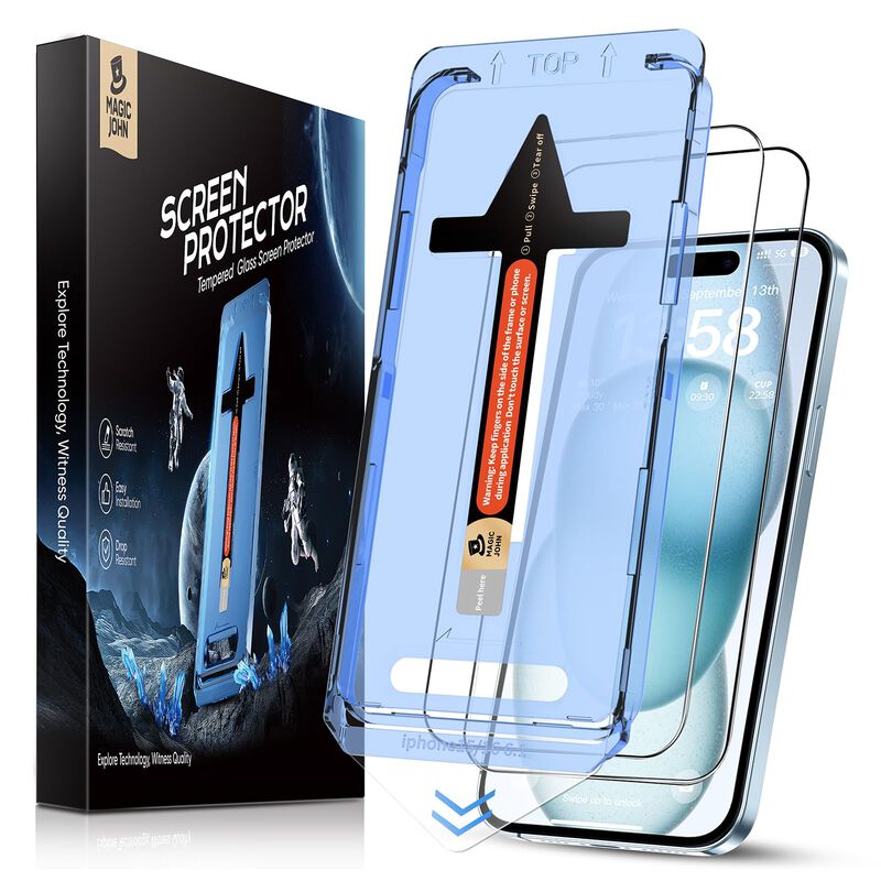 Protector De Pantalla Magic John De Cristal Tem... image number null