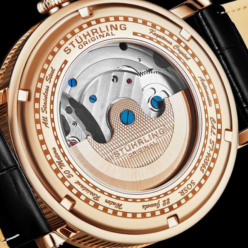 Reloj Stuhrling para hombre 1015.04 automático ... image number null