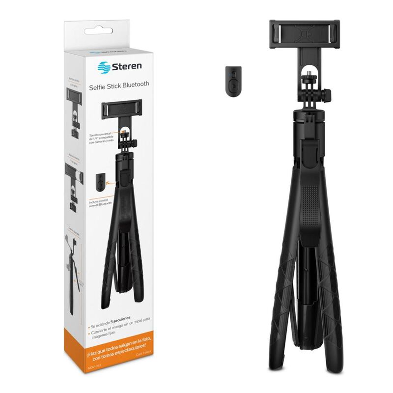 Selfie Stick Bluetooth* con tripié, grande image number null