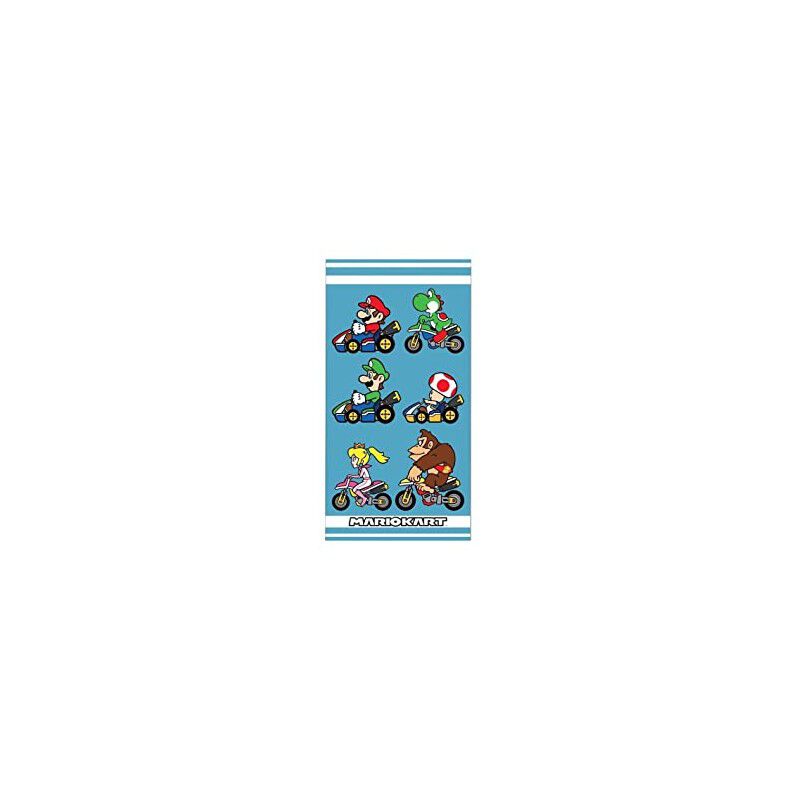 Toalla Mario Kart Super Mario Bros, 100% algod&oacute;... image number null