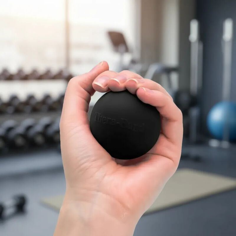 Pelota De Mano Resistencia Extra Firme Negra Pa... image number null