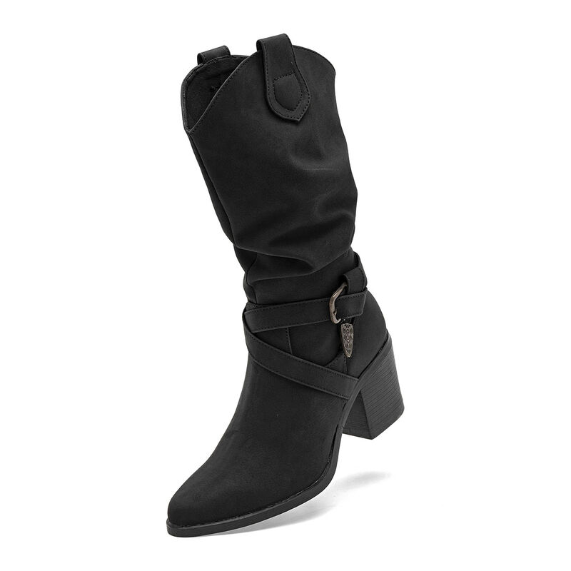Via Victoria Bota Negra Para Mujer 148959ce image number null