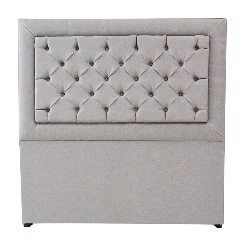 Cabecera Individual Dicasa Mary Gris Claro image number null