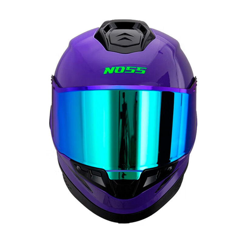 Casco Noss Ns-806 Cerrado S&oacute;lido Morado M image number null