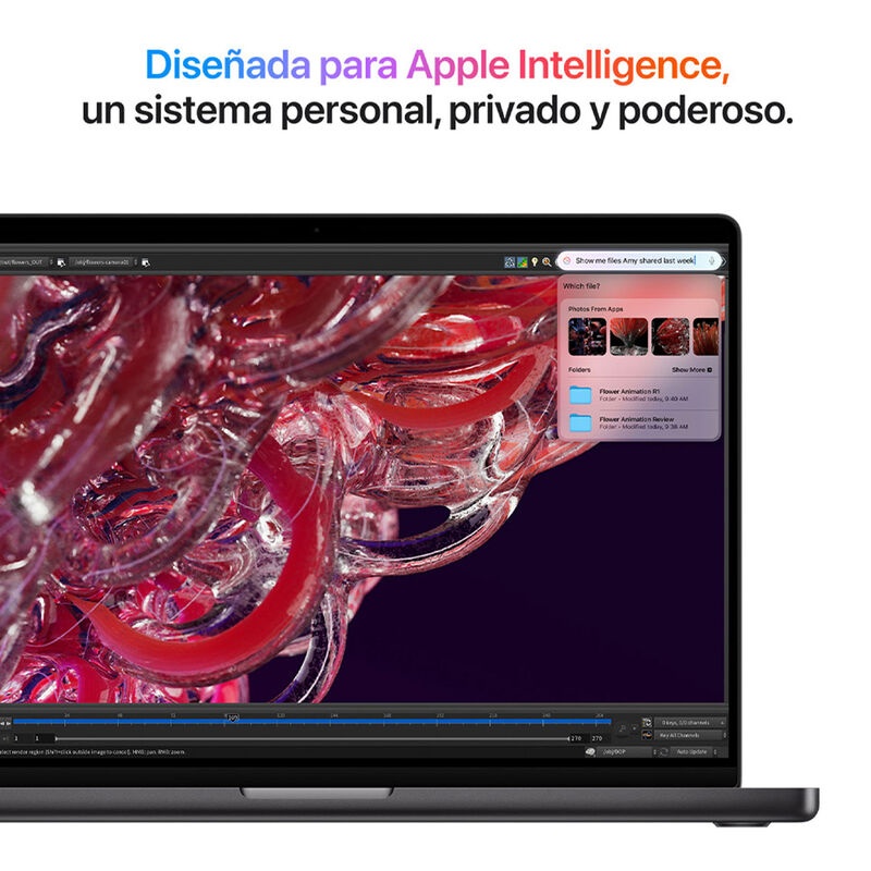 MacBook Pro 16" Apple, M4, Ram 36gb Negro Espac... image number null