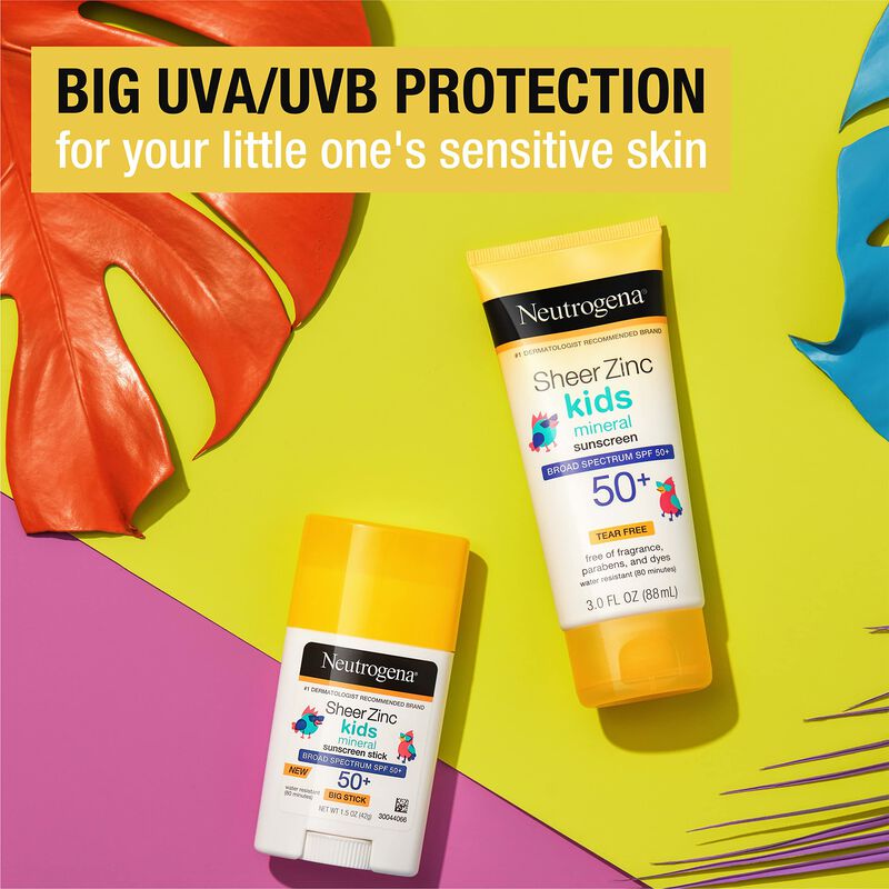 Crema Solar Neutrogena Kids Sheer Zinc Oxide Lo... image number null