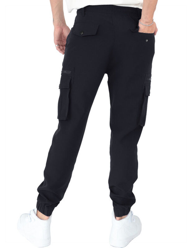 Pantalon Hombre Cintura Ajustable Negro Rooseve... image number null