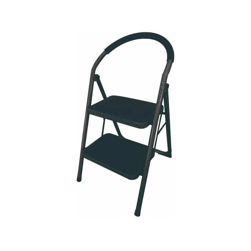 Escalera De Acero Tubular Plegable Con 2 Nivele... image number null