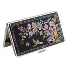 Tarjetero Antique Alive 9,5 X 6 Cm Con Bloqueo Rfid - Rosa