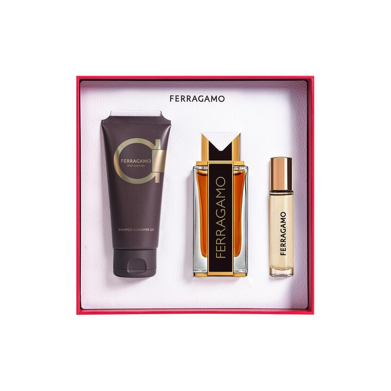 Set De Regalo De Perfume Ferragamo Spicy Leathe... image number null