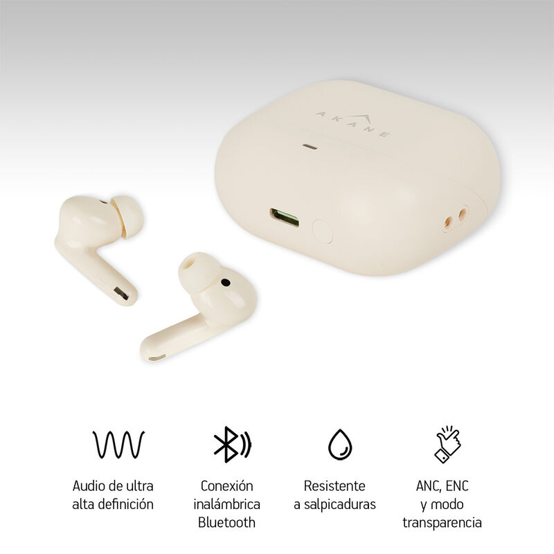 Audífonos Inalámbricos Bluetooth con Cancelació... image number null