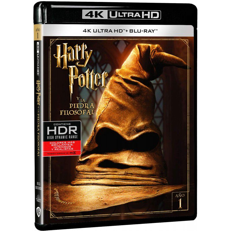 Harry Potter Y La Piedra Filosofal [4k Uhd,blu-... image number null