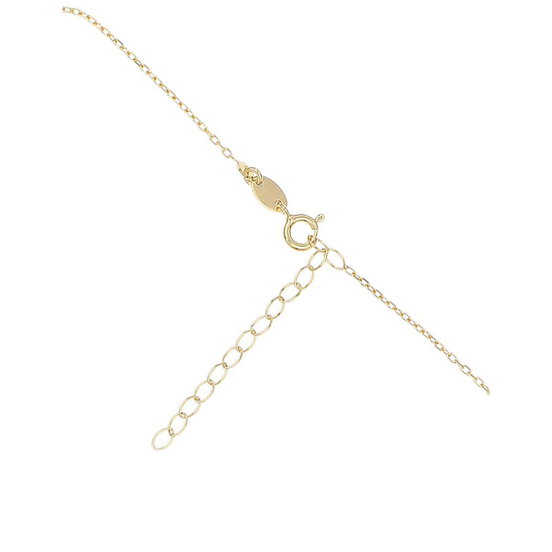 Gargantilla Con Cadena De Plata Dorada 925 Con ... image number null