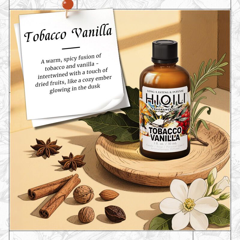 Aceite De Fragancia Hiqili Tabaco Vainilla 30 m... image number null